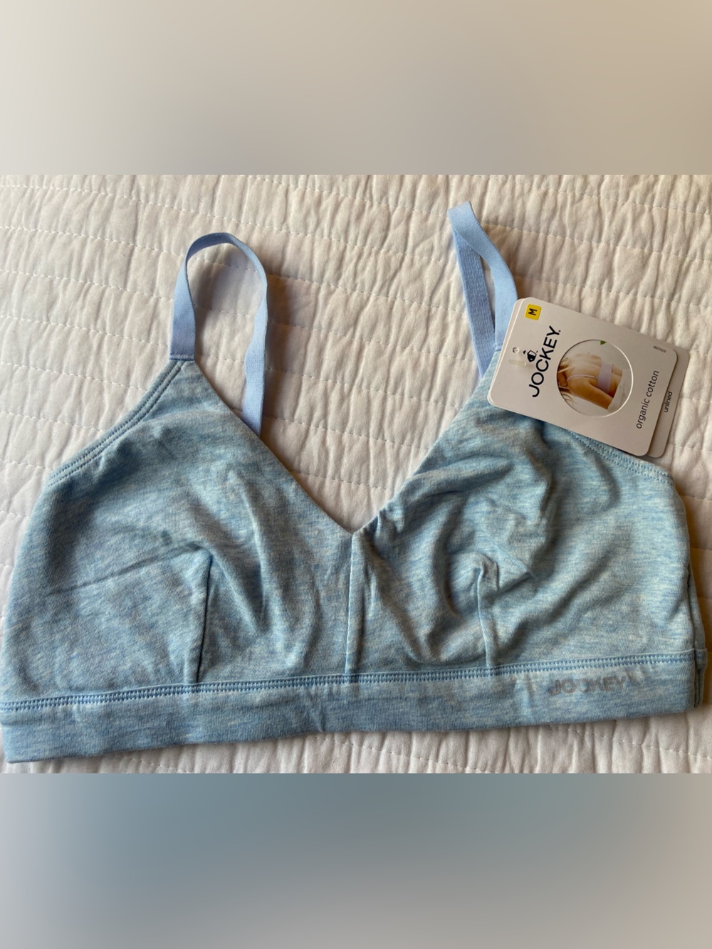Jockey Light BlueWomen’s Organic Cotton Bra Top